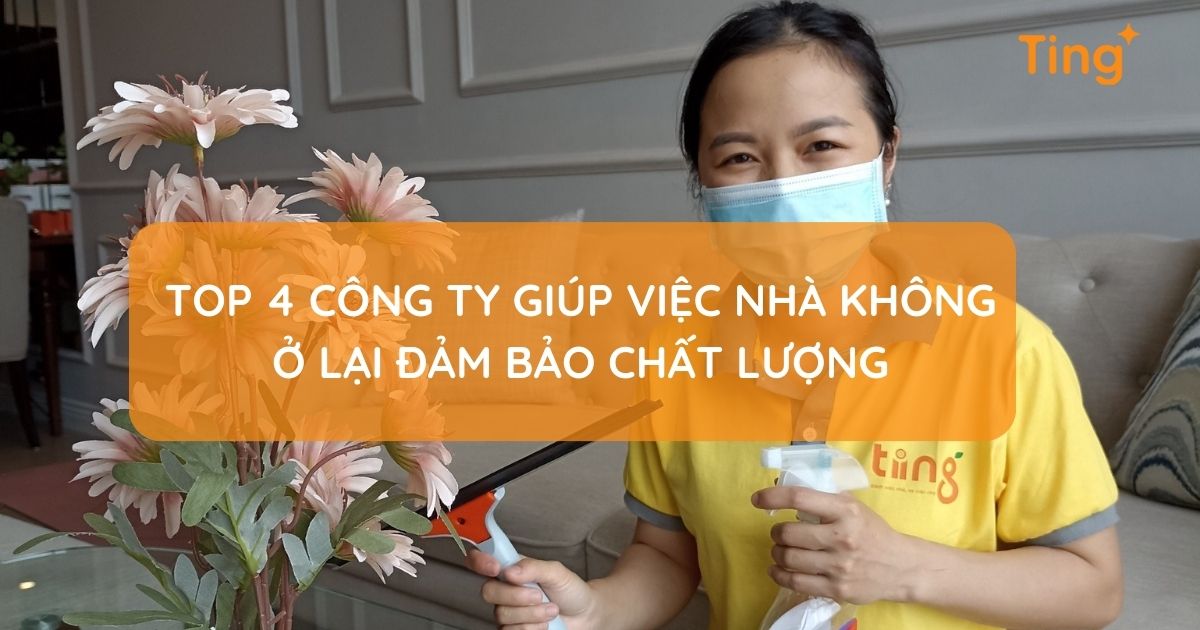 Giúp việc nhà không ở lại — linh hoạt theo giờ