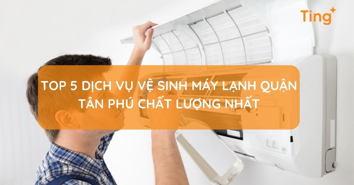 Vệ sinh máy lạnh tại Quận Tân Phú TP.HCM