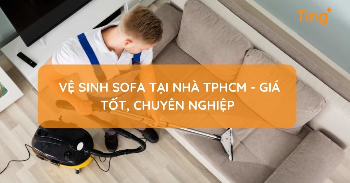 Vệ sinh sofa tại nhà ở TP.HCM
